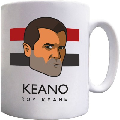 Roy Keane "Keano" Head and Flag Ceramic Mug