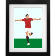 Javier Hernandez Stylised Art Print