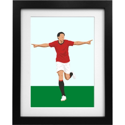 Javier Hernandez Stylised Art Print