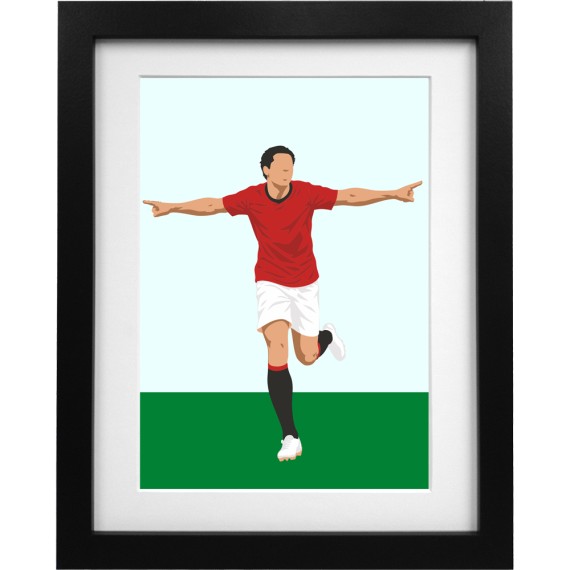 Javier Hernandez Stylised Art Print