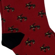 United Socks Set (Cantona Kick, Black Bar Scarf, 1991 Pattern)