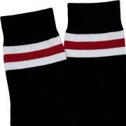 United Socks Set (Cantona Kick, Black Bar Scarf, 1991 Pattern)