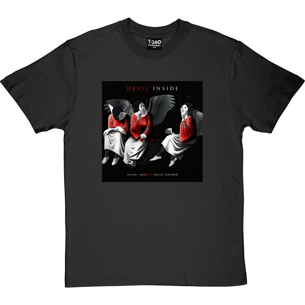 Taille S à XXXL Devil Inside-Messieurs-T-shirt 