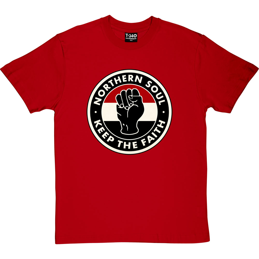Buy Northern Soul Keep The Faith T Shirt Wigan Men Women T -Shirt O
