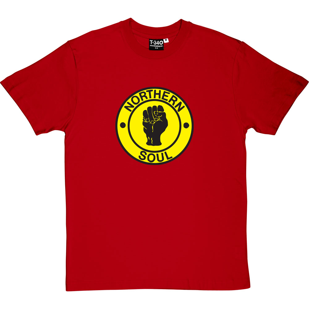 Tribal T-Shirts Northern Soul Hearts Maglietta Donna | 100% Cotone | Stampa Serigrafica | Nero, Taglia 44
